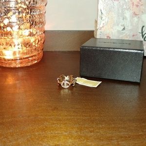 Michael Kors Maritime Rose Gold Pave Ring